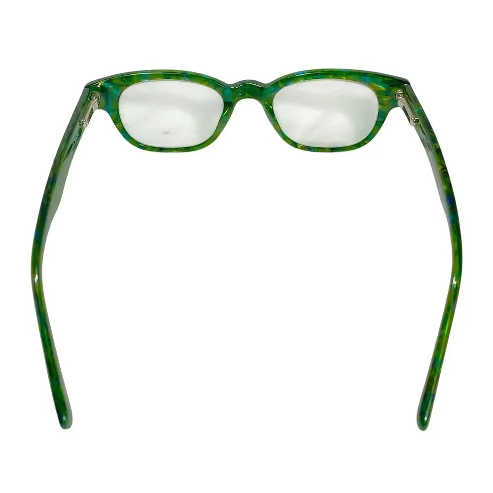 Eyebobs Paige Turner 2412 11 Green Mottled Tortoise Eyeglasses Frame Frames Only